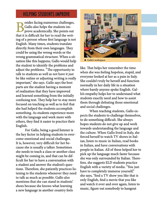 Article by Vivian Huang